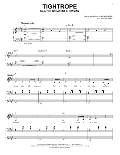 Tightrope von Benj Pasek (Download) 