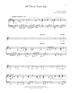 All Those Years Ago von Jon Lord (Download) 