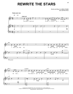 Rewrite The Stars von Benj Pasek (Download) 