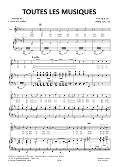 Toutes Les Musiques von Claude Nougaro (Download) 