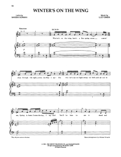Winter's On The Wing von Marsha Norman (Download) 