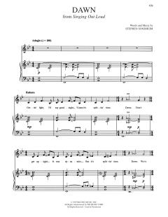 Dawn von Stephen Sondheim (Download) 