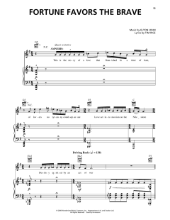 Fortune Favors The Brave von Elton John (Download) 