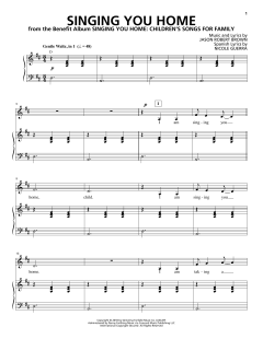 Singing You Home von Jason Robert Brown (Download) 