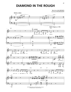 Diamond In The Rough von Alan Menken (Download) 