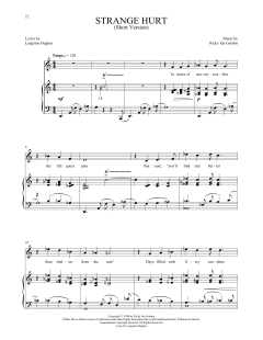 Strange Hurt [Short version] von Langston Hughes (Download) 