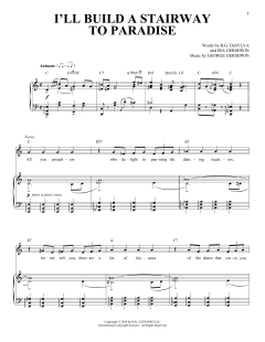 I'll Build A Stairway To Paradise von George Gershwin (Download) 