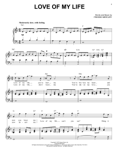 Love Of My Life von Queen (Download) 
