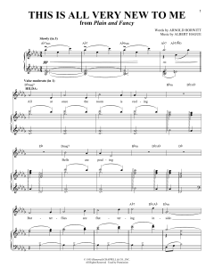 This Is All Very New To Me von Albert Hague (Download) 