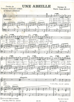 Une Abeille von Francoise Mallet-Joris (Download) 