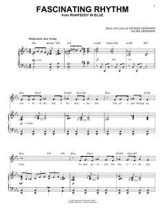 Fascinating Rhythm [Jazz version] von Ira Gershwin (Download) 