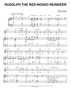 Rudolph The Red-Nosed Reindeer [Jazz Version] von Johnny Marks (Download) 