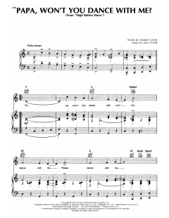 Papa, Won't You Dance With Me? von Sammy Cahn (Download) 