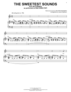 The Sweetest Sounds [R&H Goes Pop! version] von Richard Rodgers (Download) 