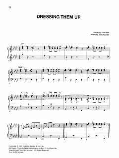 Dressing Them Up von Fred Ebb (Download) 