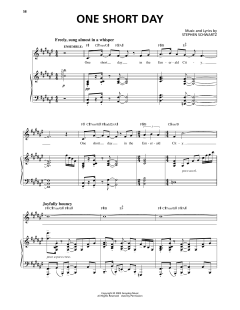 One Short Day (Download) 