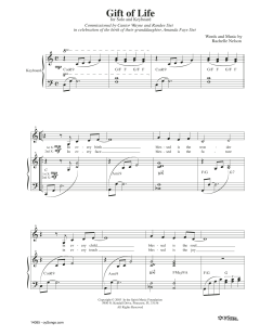 Gifts Of Life (Download) 
