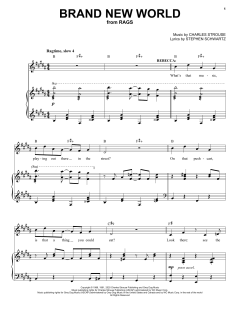 Brand New World von Charles Strouse (Download) 
