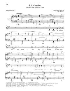 Ich Schwebe (Low Voice) von Karl Henckell (Download) 