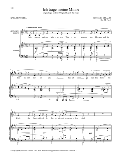 Ich Trage Meine Minne (Low Voice) (Download) 