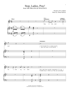 Stop, Ladies, Pray! von William Schwenck Gilbert (Download) 