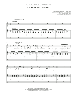 Happy Beginning (Download) 