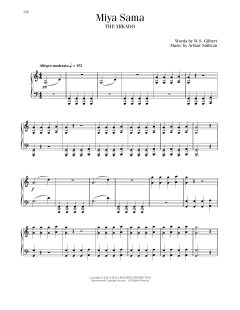 Miya Sama von William Schwenck Gilbert (Download) 