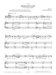 Rosemary Lane (Download) 