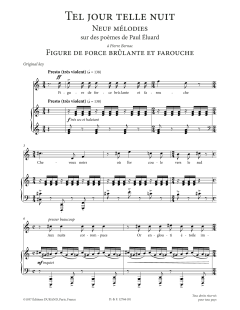Figure de force brulante et farouche von Francis Poulenc (Download) 