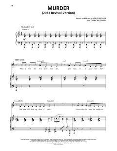 Murder von Frank Wildhorn (Download) 