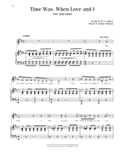 Time Was, When Love And I von William Schwenck Gilbert (Download) 