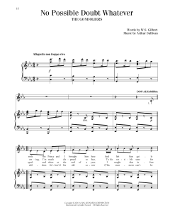 No Possible Doubt Whatever von William Schwenck Gilbert (Download) 