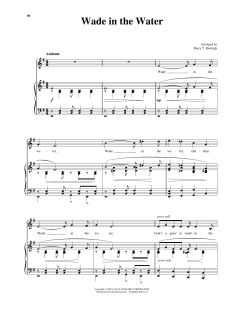 Wade In The Water von Traditional Spiritual (Download) 