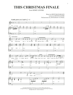 This Christmas Finale von Burt Bacharach (Download) 
