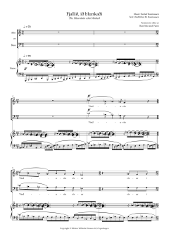 Fjallið, ið blunkaði (The Mountain Who Blinked) (for Alto or Bass) (Download) 