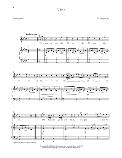 Nina (High Voice) von Anonymous (Download) 
