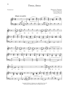 Danza, Danza (High Voice) von Francesco Durante (Download) 