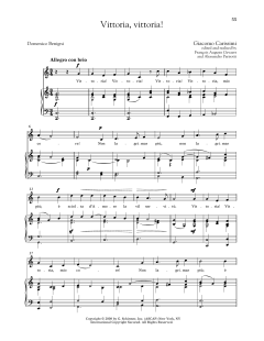 Vittoria, Vittoria! (Medium High Voice) von Domenico Benigni (Download) 