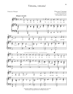 Vittoria, Vittoria! (Medium Low Voice) von Domenico Benigni (Download) 