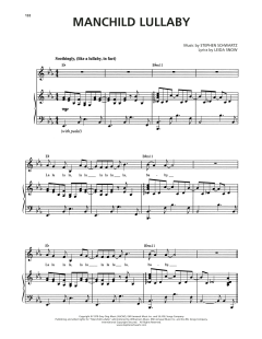 Manchild Lullaby von Stephen Schwartz (Download) 