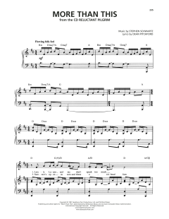 More Than This von Stephen Schwartz (Download) 