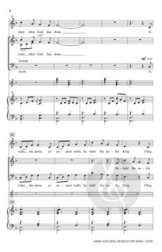 Arise and Sing, Behold the King von Heather Sorenson (Download) 