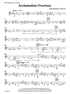 Acclamation Overture von Kelly Bennette (Download) 