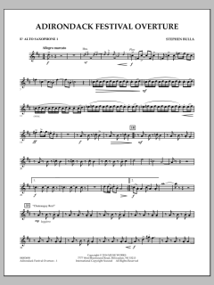 Adirondack Festival Overture von Stephen Bulla (Download) 