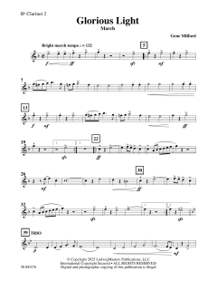 Glorious Light March von Gene Milford (Download) 