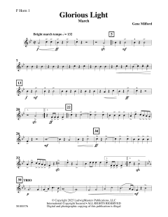 Glorious Light March von Gene Milford (Download) 