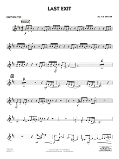 Last Exit von Joe Snyder (Download) 