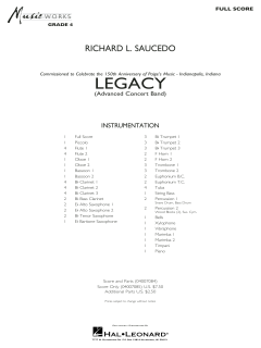 Legacy (Advanced Version) von Richard L. Saucedo (Download) 