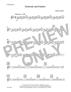 Pastorale and Fanfare von Robert Spicer (Download) 