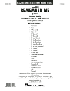 Remember Me von Robert Lopez (Download) 